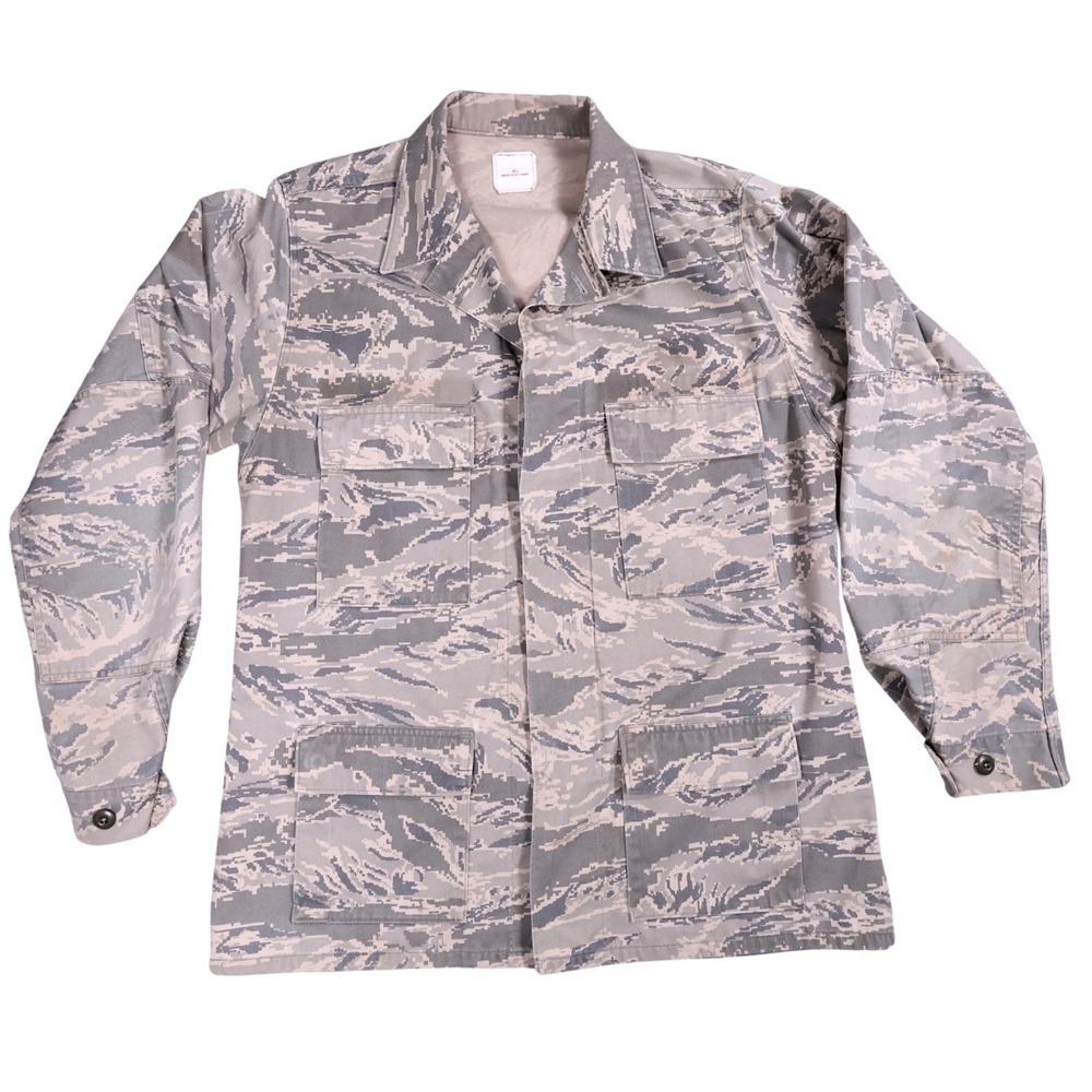Propper Air Force Digital Tiger Stripe Camo Utility‎ Coat UAB Mens 44L Jacket